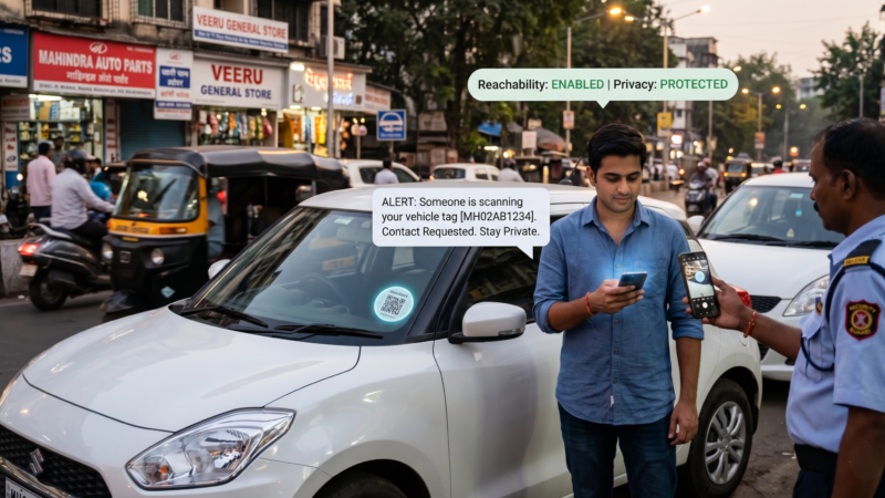 Stay Reachable Without Sharing Your Phone Number on Your Vehicle