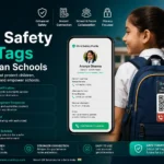 Kids safety QR tags for Indian schools by Scan It Up helping parents and schools improve child safety and emergency identification.