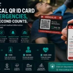 Scan It Up medical QR ID card providing instant access to emergency medical information during critical situations.