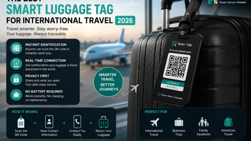 Best Smart Luggage Tag for International Travel 2026