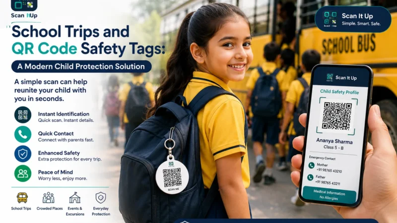 School Trips and QR Code Safety Tags: A Modern Child Protection Solution